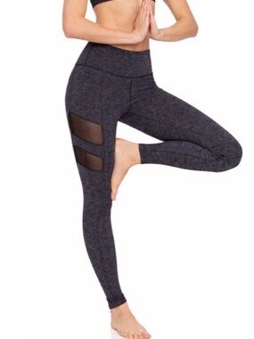 Beyond Yoga Women’s Space Dye Mesh Panel leggings size XS